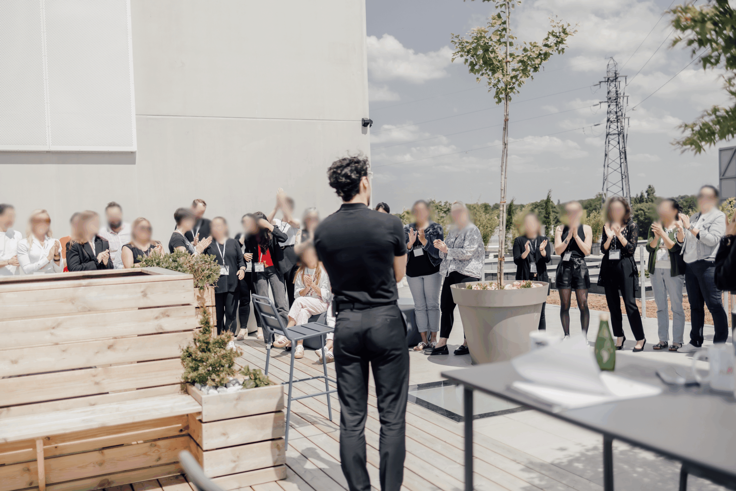 Rooftop à louer Nantes , orvault, réceprions professionnels, cocktails, afterworks