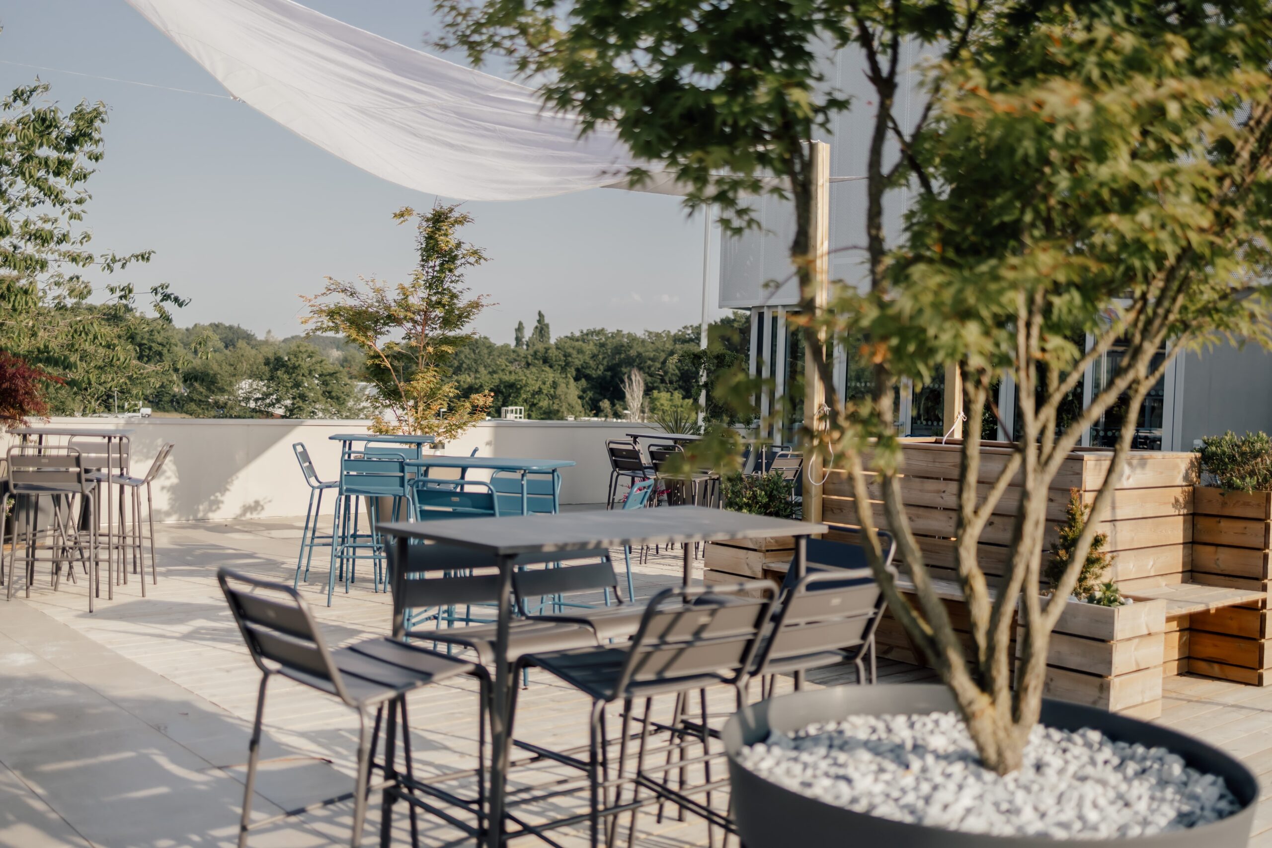 Rooftop à louer Nantes , orvault, réceprions professionnels, cocktails, afterworks